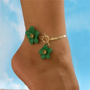 Vintage Floral Anklet