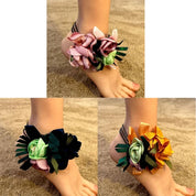 Elegant Floral Anklet