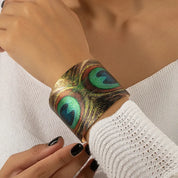 Open Metal Cuff Bracelet