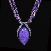 Crystal Teardrop Necklace