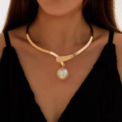 Georgina Beaded Collarbone Necklace