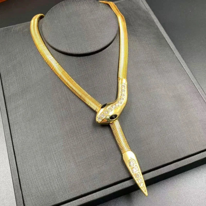 Georgina Luxury Snake Chain Necklace