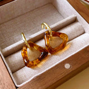 Butterfly Design Hoop Earrings