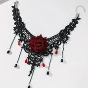 Gothic Lace Choker