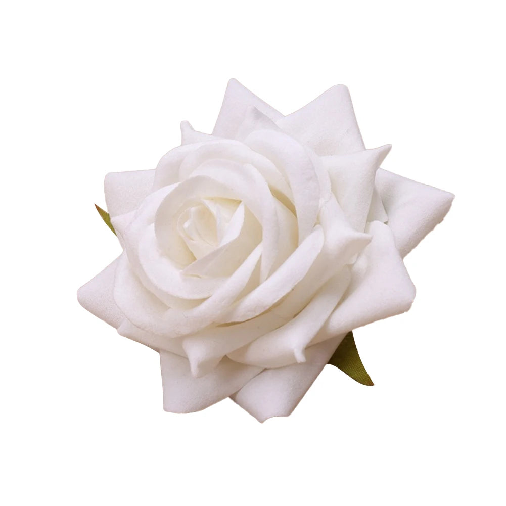 Silk Rose Hair Clip