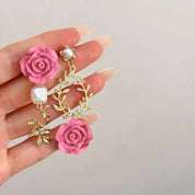 “Rose” French Earrings