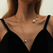 Georgina Beaded Collarbone Necklace