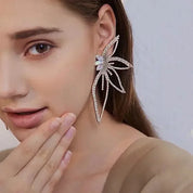 Luxury Zircon-Studded Earrings
