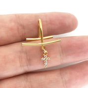 Stainless Steel Fake Lip Ring