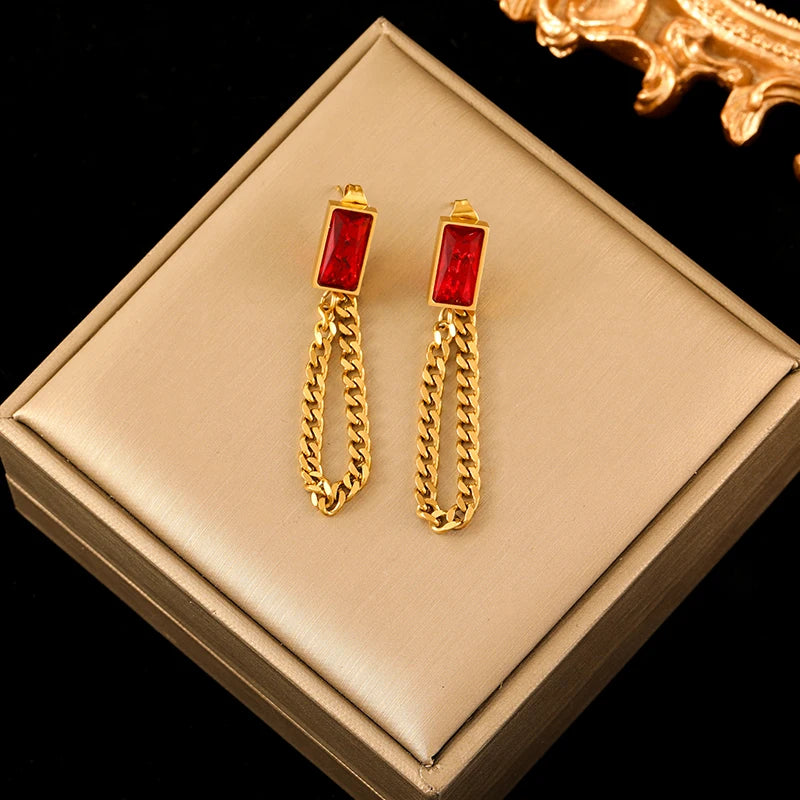 Waterproof Stainless Steel Jewelry Set