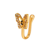 Spiral Fake Nose Ring – Stylish Clip-On Design