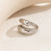 Open Band Smooth Surface Ring