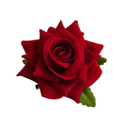 Silk Rose Hair Clip