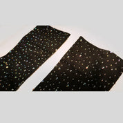 Long Rhinestone-Embellished Socks
