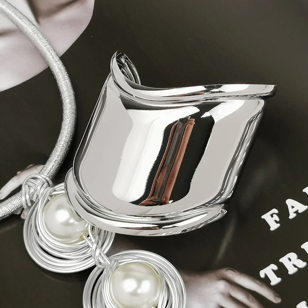 Unique Oversized Cuff Bracelet