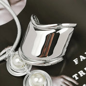 Unique Oversized Cuff Bracelet
