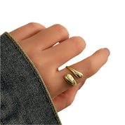 Open Band Smooth Surface Ring
