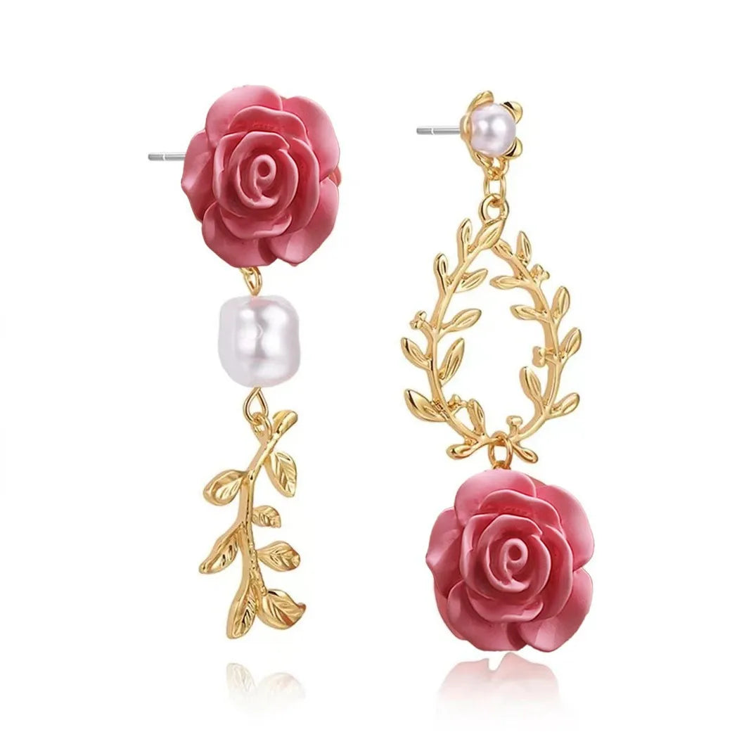 “Rose” French Earrings