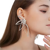 Luxury Zircon-Studded Earrings