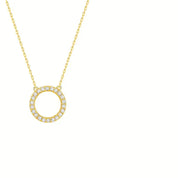Sterling Silver Round Necklace