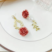 “Rose” French Earrings