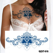 Temporary Chest Tattoo