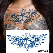 Temporary Chest Tattoo