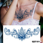 Temporary Chest Tattoo