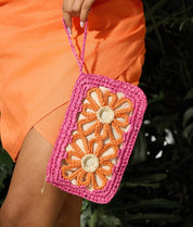 SHEIN SXY Ladies, Women Wristlet Bags, Straw Bag