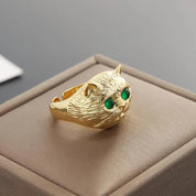 Hofar Cat Ring for Women, Crystal Opening Adjustable Ring, Fashion Rhinestones Jewelry Gifts for Girls Friend Family Lover, Adjustable, Non-Precious Metal, No Gemstone