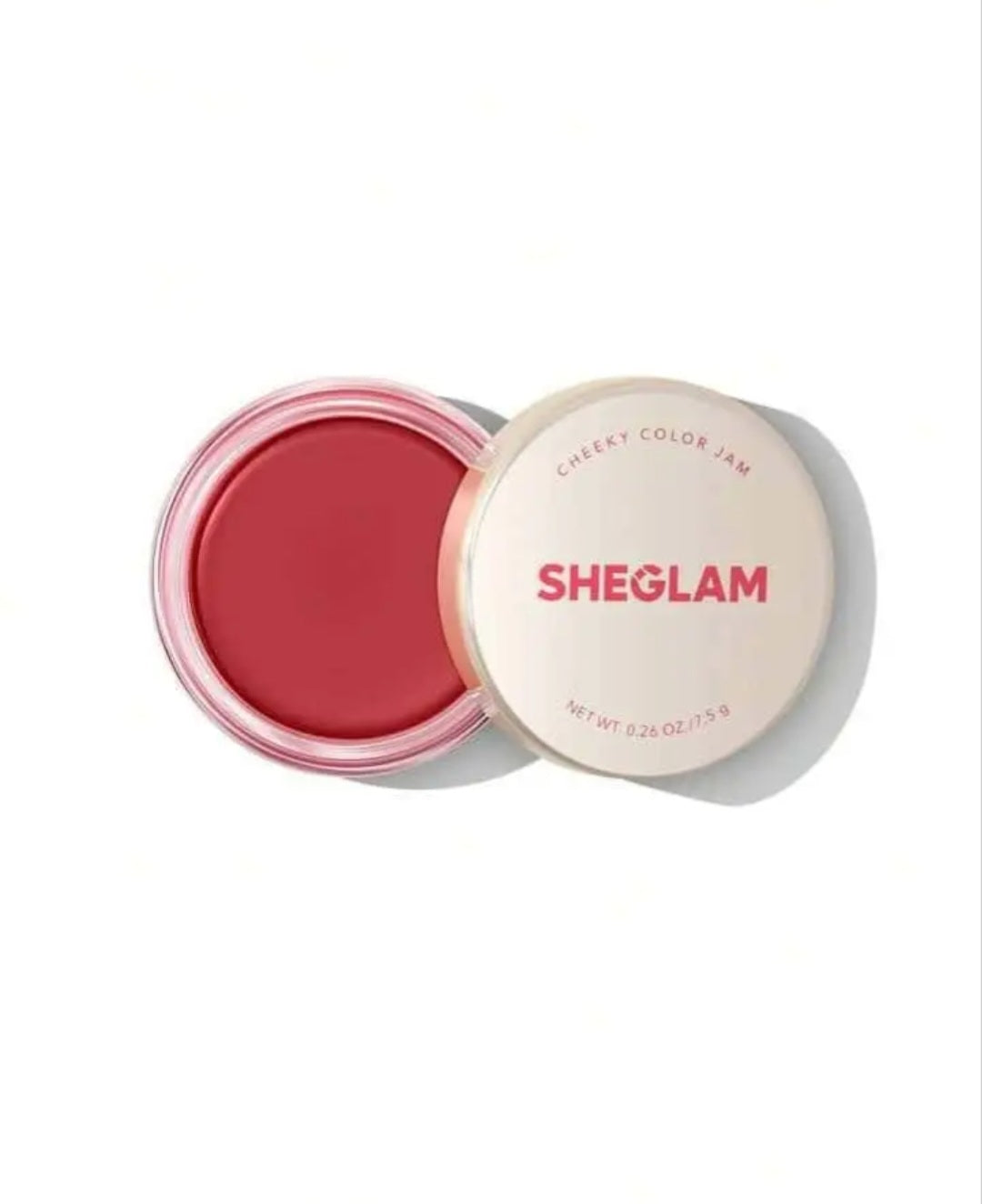 SHEGLAM Cheeky Color Jam-Rose Meadow Cream Blush Lip Cream Matte