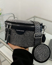 Bling Rhinestone Fanny Pack & Chest Bag BY SHEIN