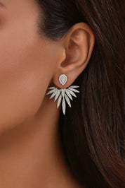 Diamond Feather Ear Jacket