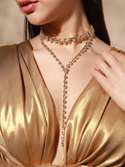 Silver Plated Designer Party Necklace for Women