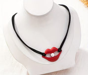 Lip Pendant Necklace – Elegant & Chic