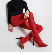 1 Pair Women's Candy Color Tights, Suitable For Fashionable Wears, Cozy