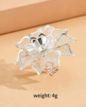 Elegant Flower Ring for Women – Stylish Floral Jewelry Accessory