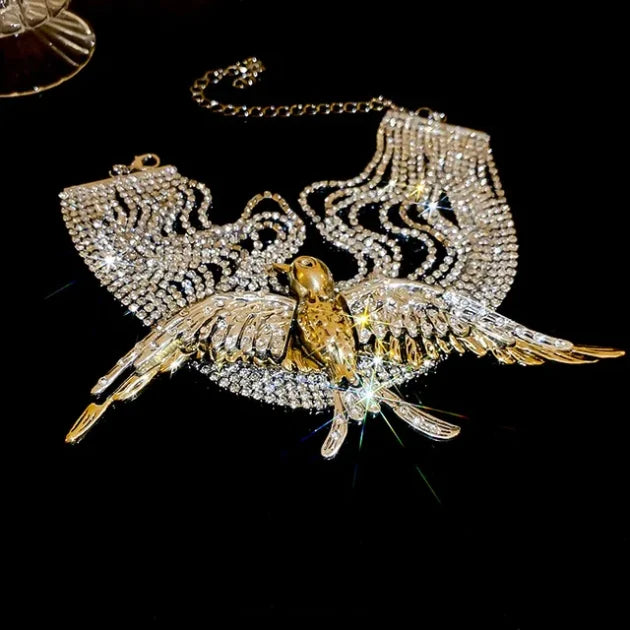 Flying Bird Pendant necklace