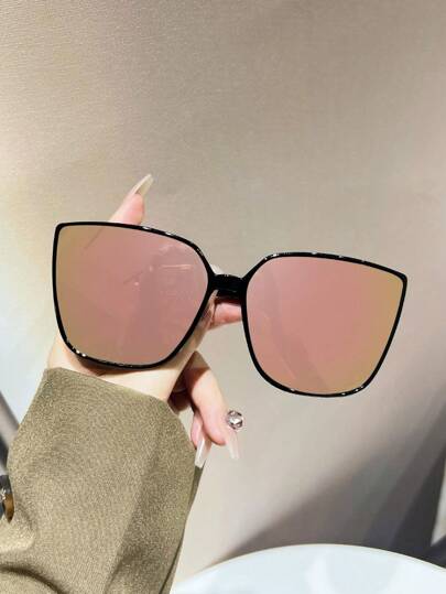 Dollger Round Polarized cat eye sunglasses for women men fashion shades