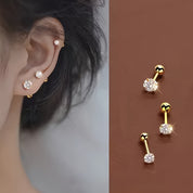 SHEIN 6pcs/Set Elegant Minimalist Ladies Earrings