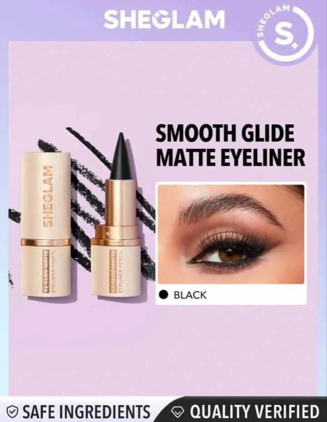 SHEGLAM EZ Glide Matte Eyeliner Pencil