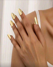 5pcs Luxurious Rhinestone Nail Rings Set, Perfect For Women Dance Performances, Parties And Gatherings