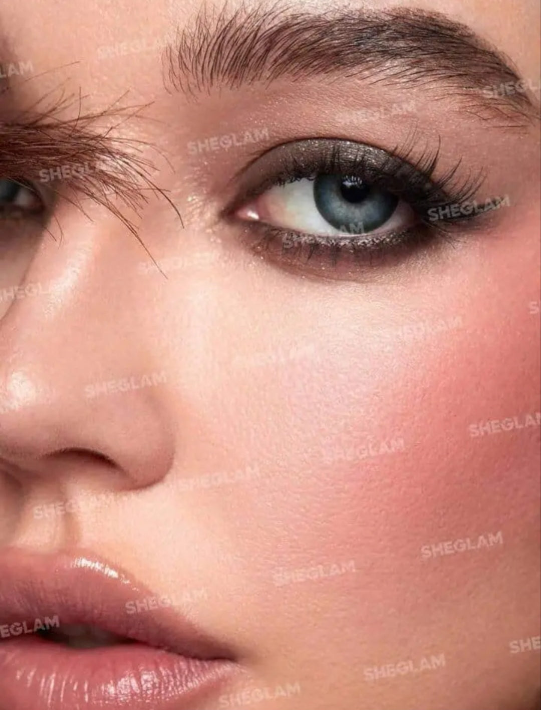 SHEGLAM Cheeky Color Jam-Rose Meadow Cream Blush Lip Cream Matte