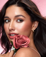 Blush Pink Ribbon Rose - Sheglam - Blush Em Formato De Rosa Rosa-claro