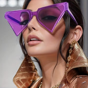 Wholesale Gafas De Sol Triangulares De Moda Con Personalidad Exagerada