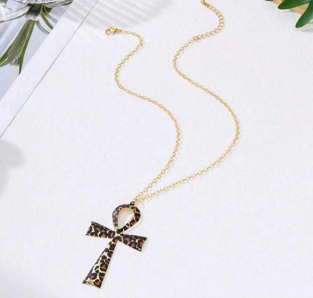 Ankh Key Necklace – Tiger Edition