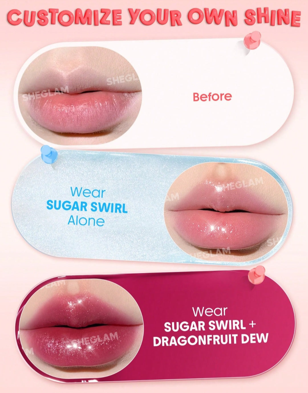 SHEGLAM Hydra Jelly Pocket Lip Jam