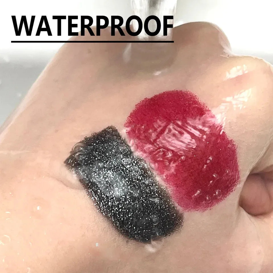 Waterproof Long-Lasting Moisturizing Matte Lipstick – Pearlescent Diamond Cup, Sexy Red Lip Color
