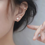 SHEIN 6pcs/Set Elegant Minimalist Ladies Earrings