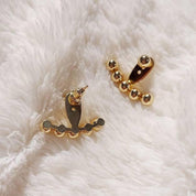 gold ball design pierce